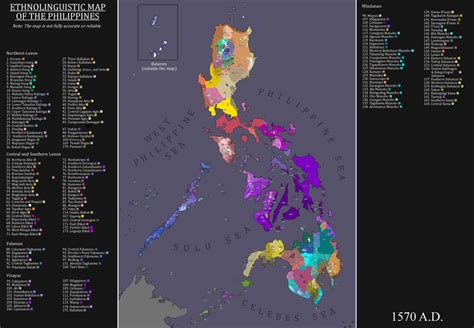 Ethnic map of the Philippines 1570 my research by kazumikikuchi on ...