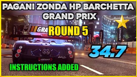 Asphalt Pagani Zonda Hp Barchetta Grand Prix Round