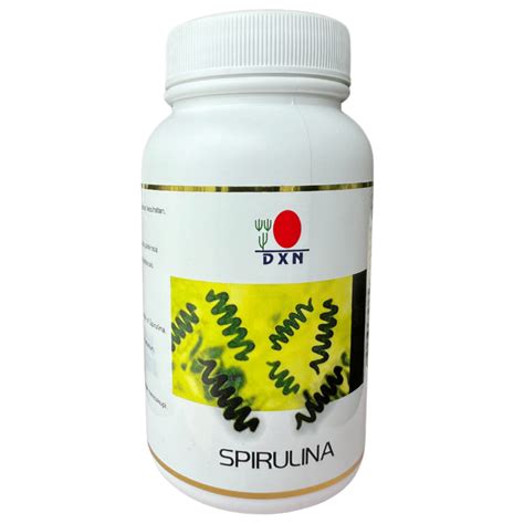 Dxn Spiruline 90 Cápsulas 350 Mg Super Aliment