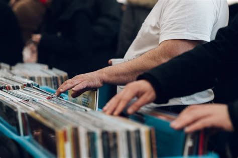 Senior In Record Shop Stock Photos Pictures And Royalty Free Images Istock