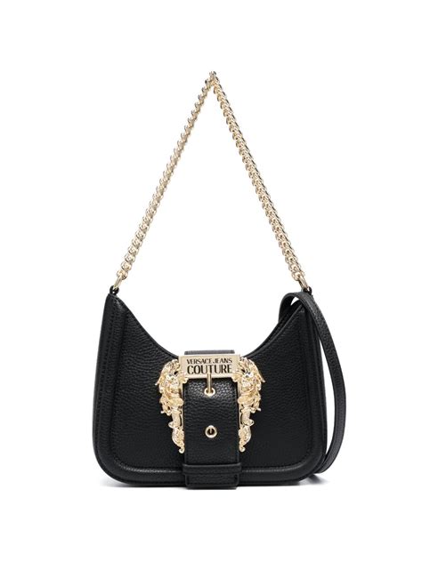 Versace Jeans Couture Couture Shoulder Bag Black FARFETCH