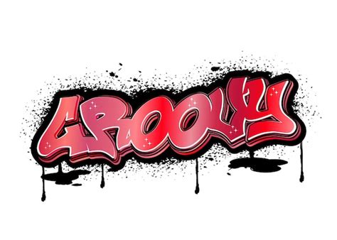 Graffiti Letras Tipograf A Arte Ilustraci N Vector Premium