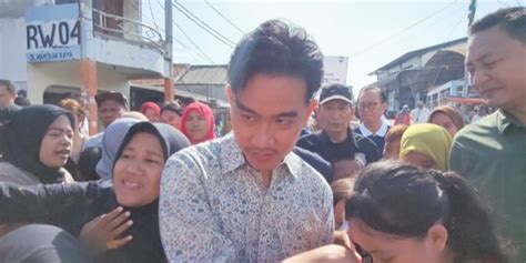 Gibran Tiba Tiba Blusukan Bareng Heru Budi Di Jakarta Indopos Co Id