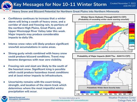 Nws Weather Prediction Center On Twitter A Significant Winter Storm Is Forecast To Impact