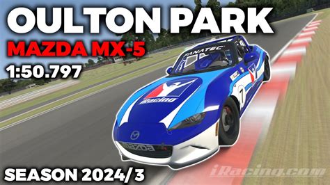 Iracing Guide Mx Oulton Park International Hot Lap Setup