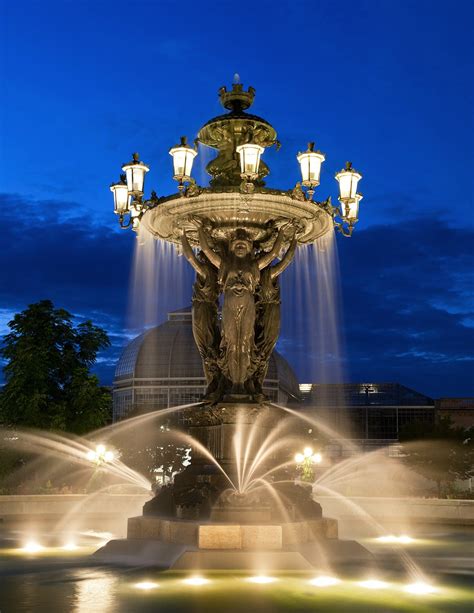 Fountain Water Night Free Photo On Pixabay Pixabay