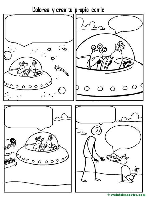 Cómo hacer un cómic - Web del maestro | Comics para niños, Tirillas