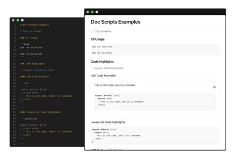 React Document Build Tool Scripts Like React Scripts Of Create React App