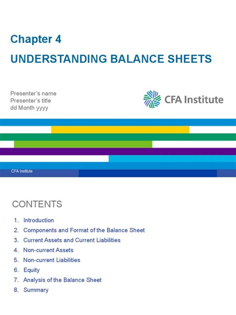 Ch 04 Pdf Balance Sheet Goodwill Accounting