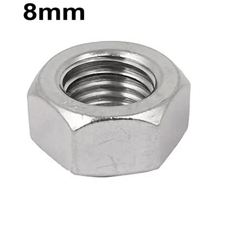 8mm Stainless Steel Hex Nut At Rs 8 Piece SS Hexagonal Nut In