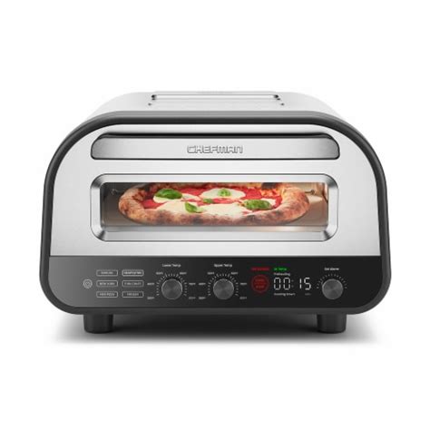 Chefman Home Slice Indoor Electric Pizza Oven w/ 800 Degree Max Temp ...