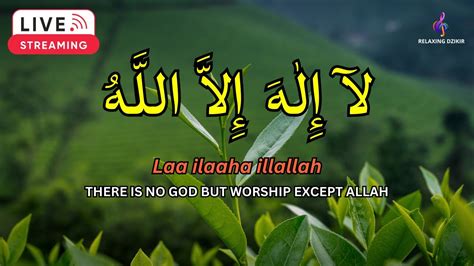 Daily Dzikir Lailahaillallah For Stress Relief I Dzikir For Easy And