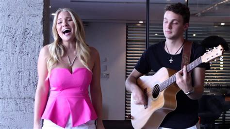 Anja Nissen I M So Excited Acoustic Youtube