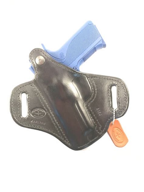 S And W 4006 Tsw With Retention Strap Handcrafted Leather Pistol Holster