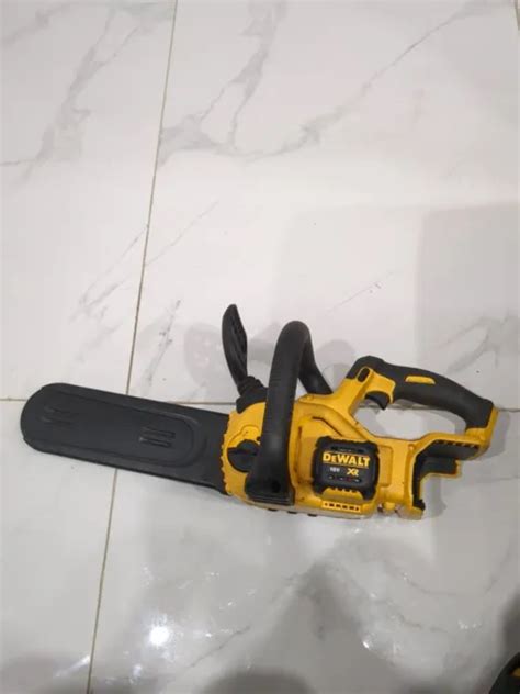 Dewalt Dcm565 18v Xr 30cm Cordless Chainsaw Brushless Untested No Battery £8000 Picclick Uk