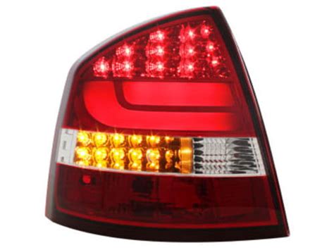 Skoda Octavia Z Lampy Led Liftback Red Clear Motohid Pl