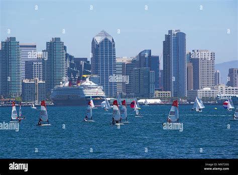 Harbor Island San Diego Stock Photo - Alamy