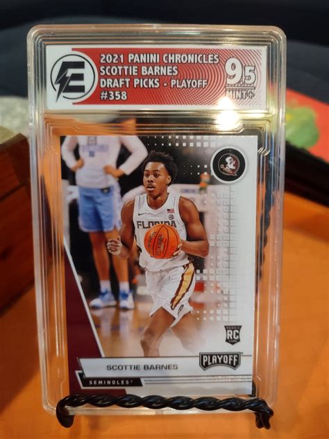 Scottie Barnes 2021 Panini Chronicles Draft Picks Playoffs Etsy