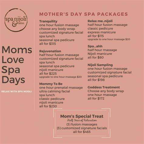 Mothers Day 2021 Spa Nijoli And Salon