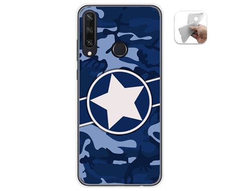 Funda Gel Tpu para Huawei Y6p diseño Camuflaje 03 Dibujos Miravia