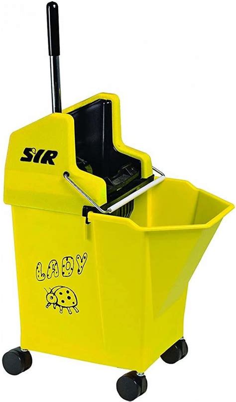 Professional Syr Kentucky Style Lady Bug Mop Bucket Blue With Wringer