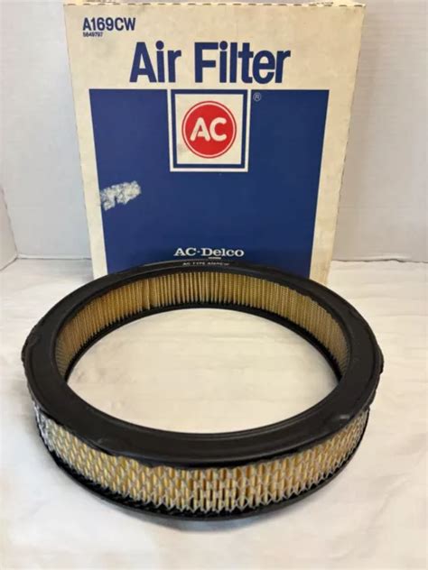 NOS AC DELCO A169Cw Air Filter Gm 5649797 Buick Chevrolet Olds