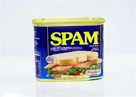 Spam Pork Baked Meat Net Wt 340g - Cassandra Online Market