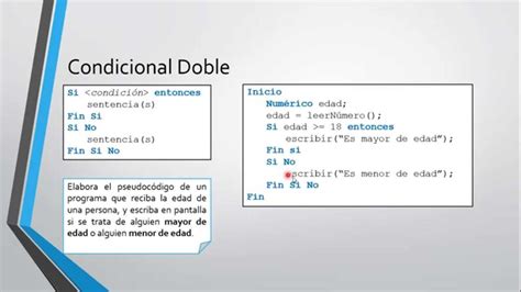 Pseudoc Digo Condicional Youtube