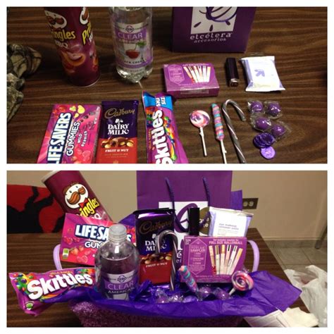 Gift For My Sister All Purple Basket Basket From Michael S With