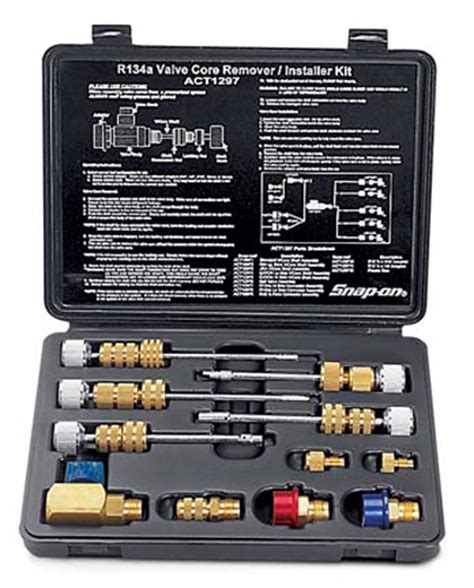 Set Master Valve Core Tool R134a R12