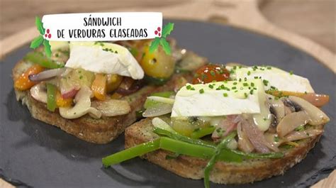 Receta S Ndwich De Verduras Glaseadas