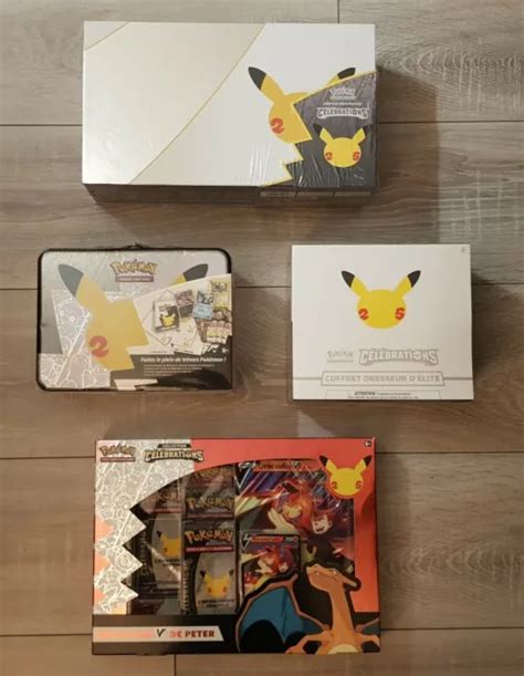 LOT NEUF POKÉMON FR célébrations 25 ans coffret ultra premium ETB