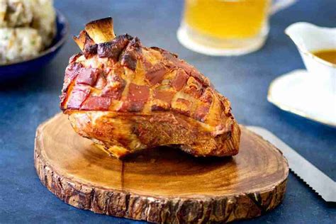 Oktoberfest Crispy Pork Hock My German Recipes