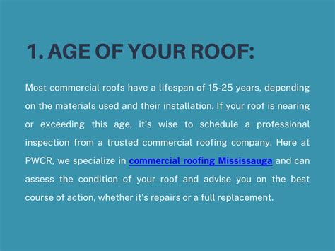 Ppt 5 Signs It’s Time For A Commercial Roof Replacement Powerpoint Presentation Id 13101015