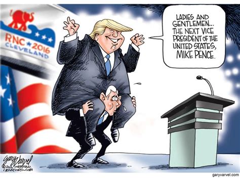 Gary Varvels Cartoons On Mike Pence