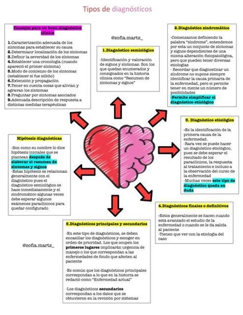 Mapa Conceptual Tipos De Diagnósticos Sofía Martinez Naeder Udocz