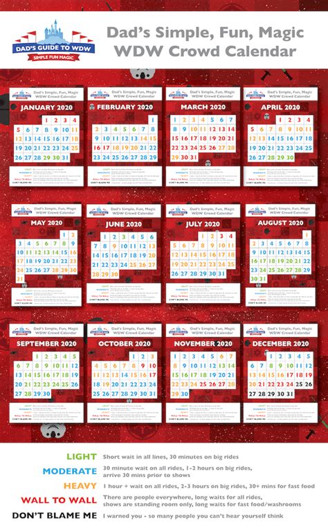 Disneyland 2024 Calendar - Printable Calendars AT A GLANCE