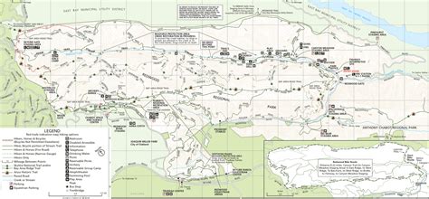 Big Bear Hiking Map Travelsfinderscom