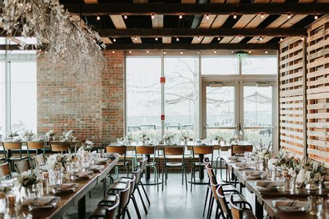 The Restaurant Was Transformed Into a Romantic-and-Cozy Wedding Reception