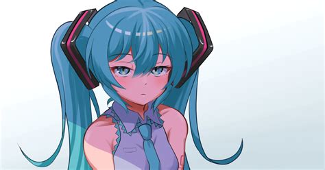 初音ミク 初音ミク 熊田ガオンのイラスト Pixiv