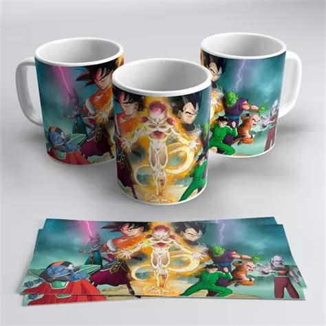 Pack Tazas Dragon Ball Plantillas Sublimaci N En Venta En Mar Del