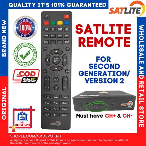 Satlite Second Generation Version Two Remote With Free Selfie Stick