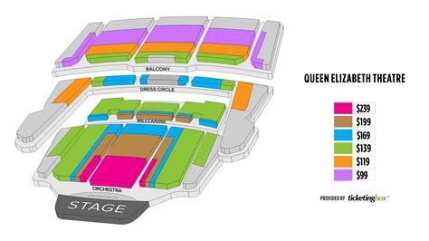 Vancouver Queen Elizabeth Theatre Seating Chart