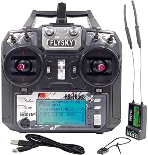 DTXMX Flysky FS I6X Transmetteur RC 6CH 2 4GHz Radio Control System