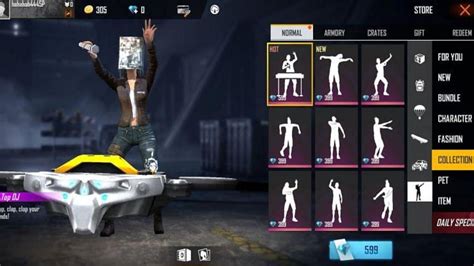 Cara Mendapatkan Emotes Di Free Fire