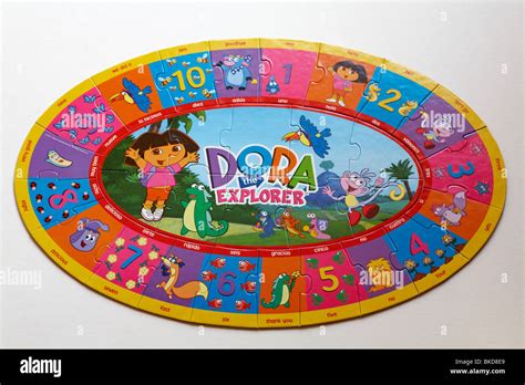 Dora The Explorer Jigsaw Puzzle Stock Photo Alamy