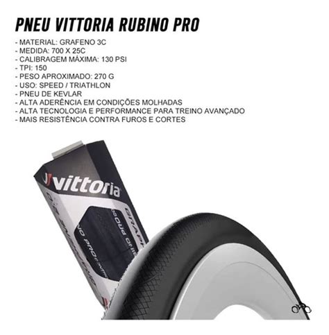 Pneu Vittoria Rubino Pro Grafeno X Kevlar Speed Tpi