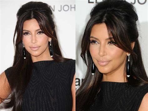 How Kim Kardashian Red Hair Stands Out On The Carpets | Hottest Styles ...