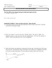 Review Ws Pdf Gse Pre Calculus Name Unit Review Ws Date