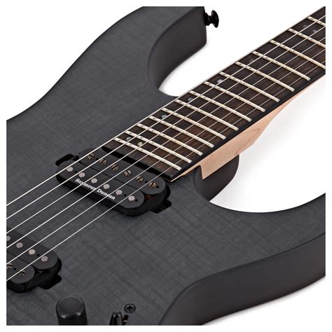 Disc Esp Ltd M 1000 Multi Scale See Thru Black Satin Gear4music